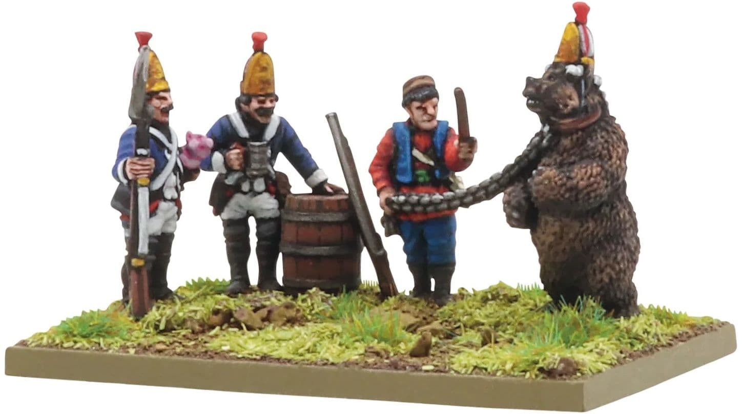 Black Powder Epic Battles: Revolution! - Hessian Bear Regimental Mascot - Image 1
