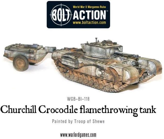 Churchill Crocodile Flamethrowing Tank - Image 1