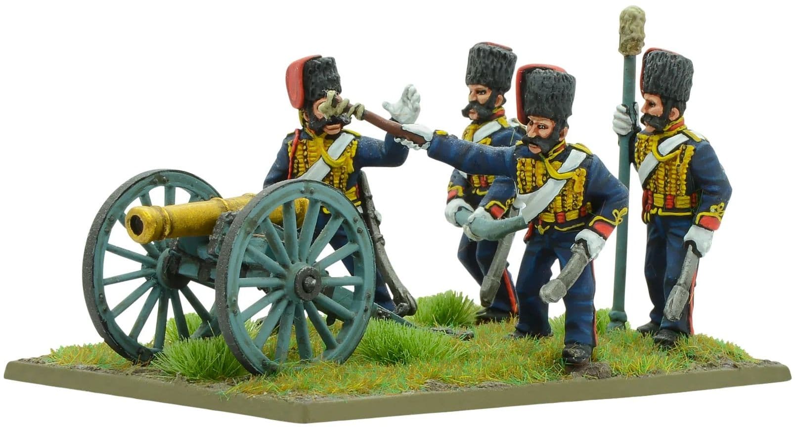 Crimean War Royal Horse Artillery 12pdr howitzer/6pdr cannon