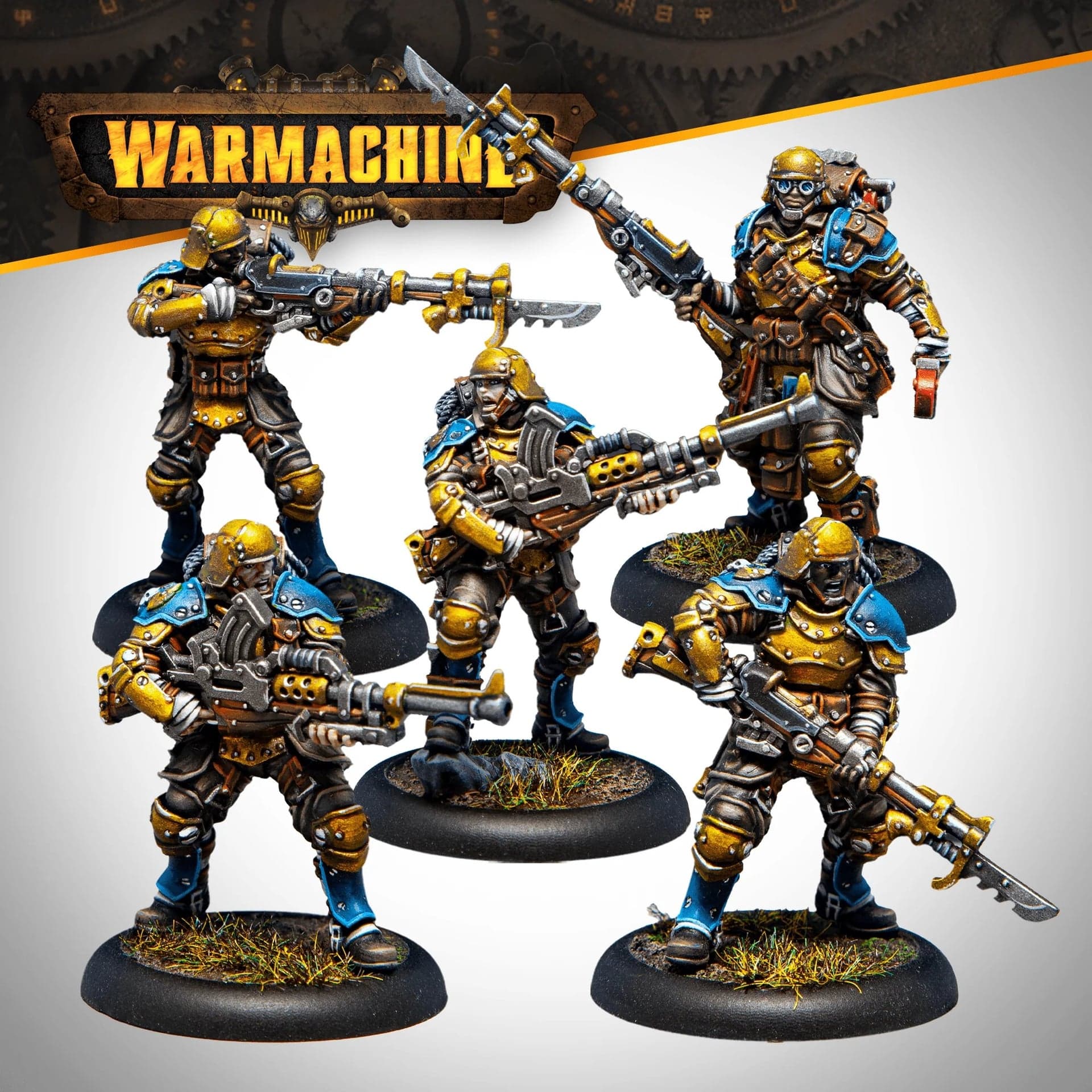 Warmachine: Cygnar Gravediggers Rangers Unit B - Image 1
