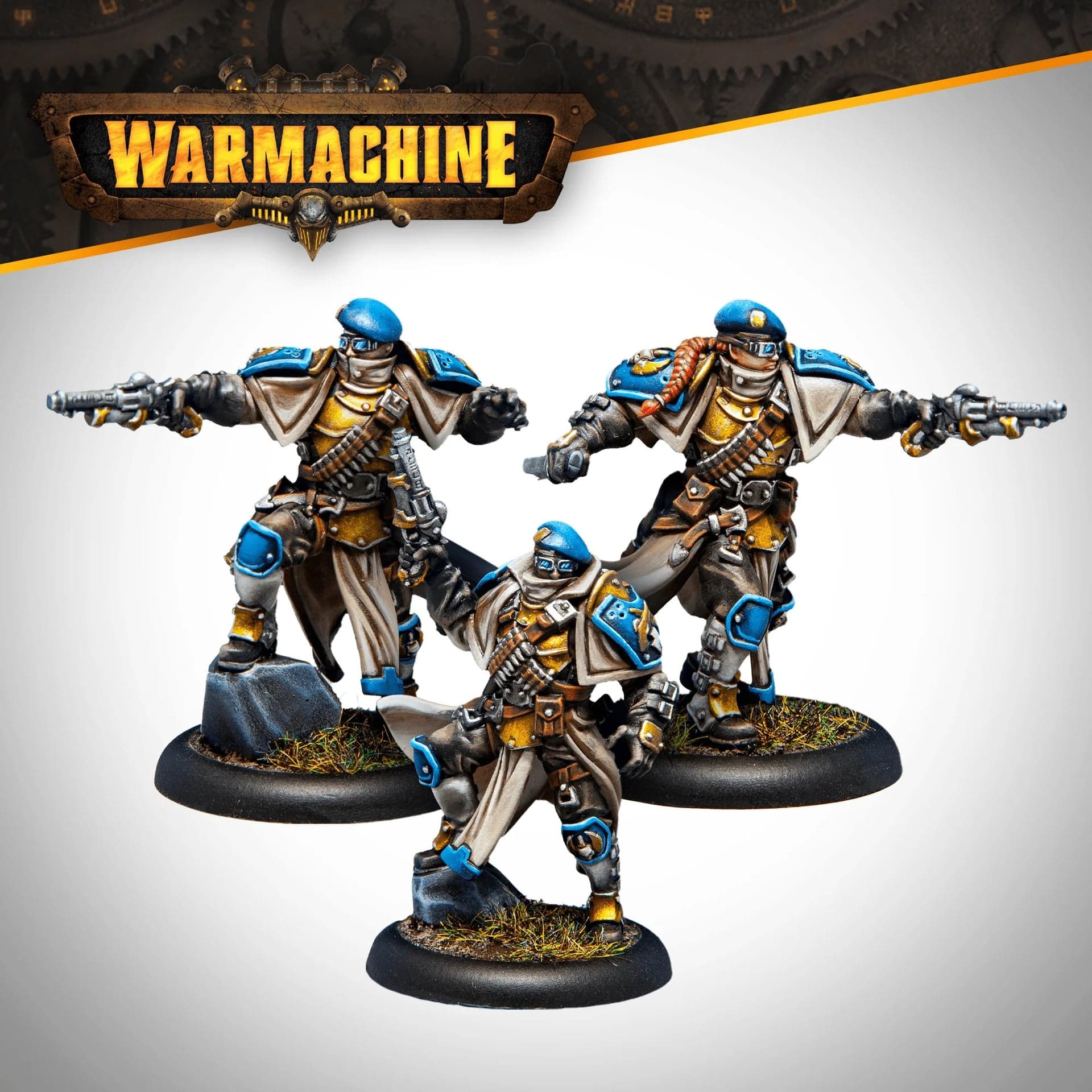 Warmachine: Cygnar Gravediggers Gunmages - Image 1