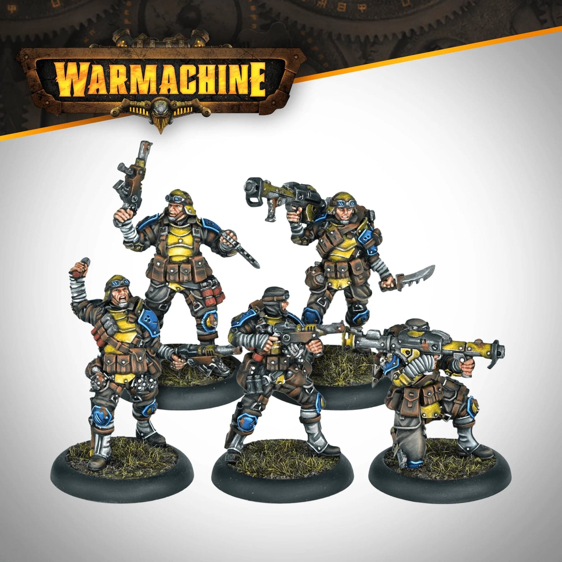 Warmachine: Cygnar Gravediggers Commando Unit - Image 1