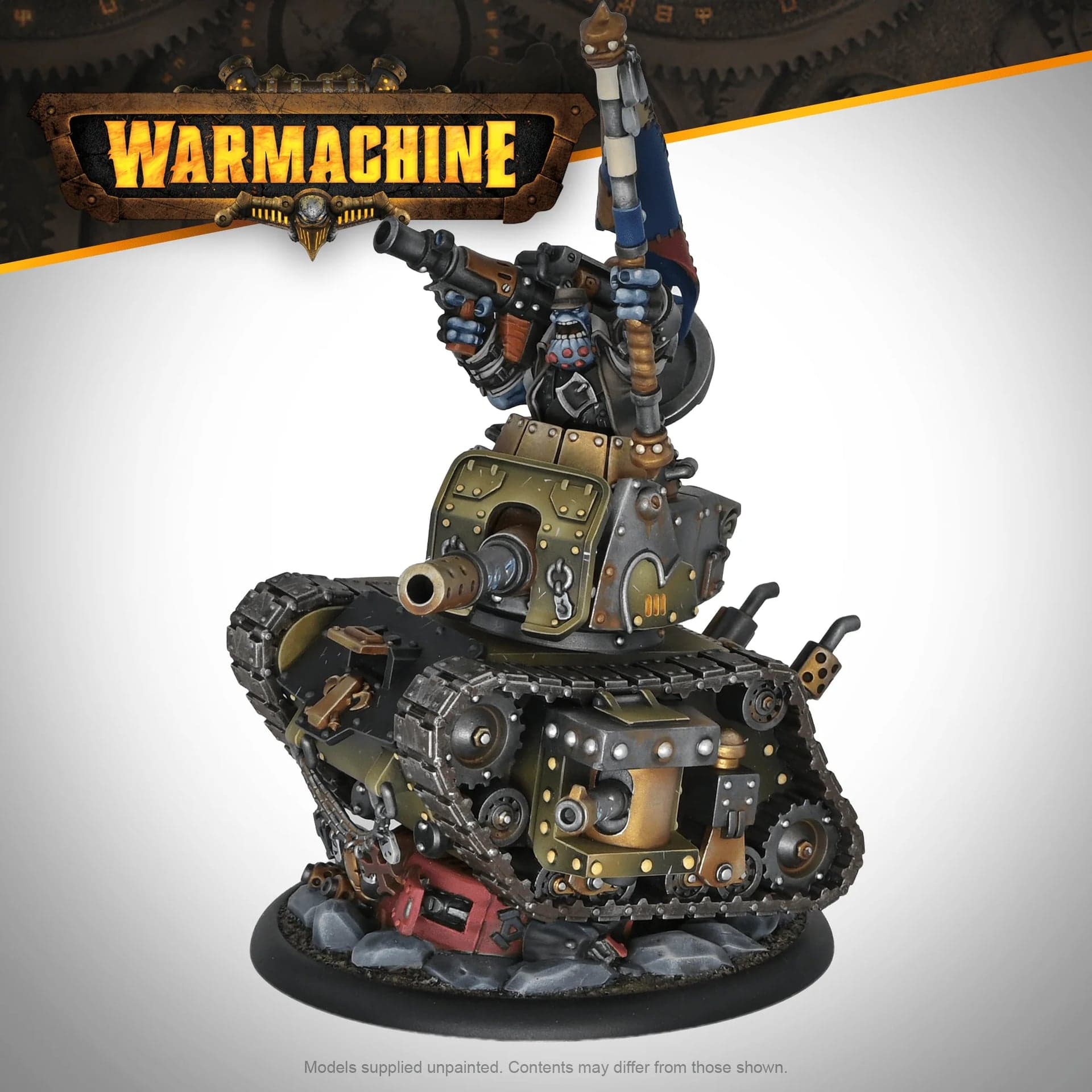 Warmachine: Southern Kriels General Gunnbjorn - Image 1