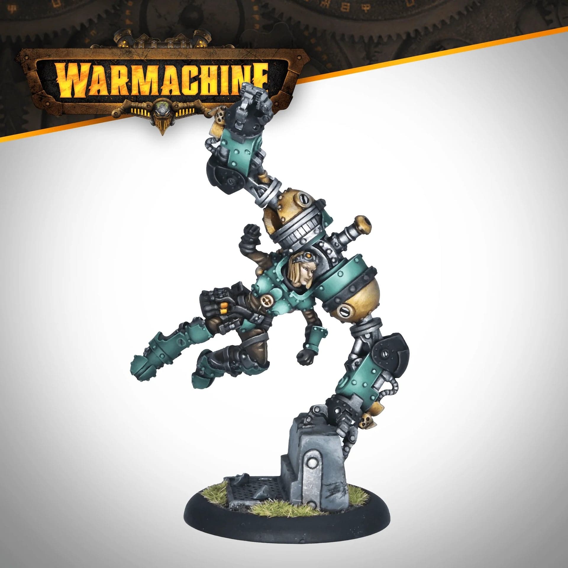 Warmachine: Crucible Guard Athanor Locke - Image 1