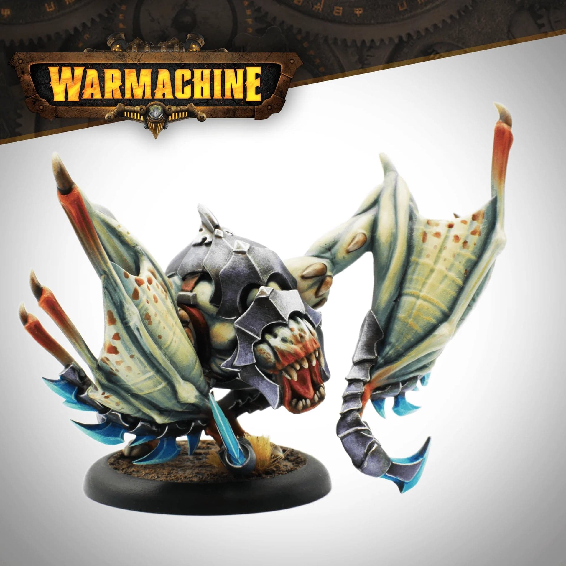 Warmachine: Dusk Fane of Nyrro Light Warbeast, Strygon - Image 1