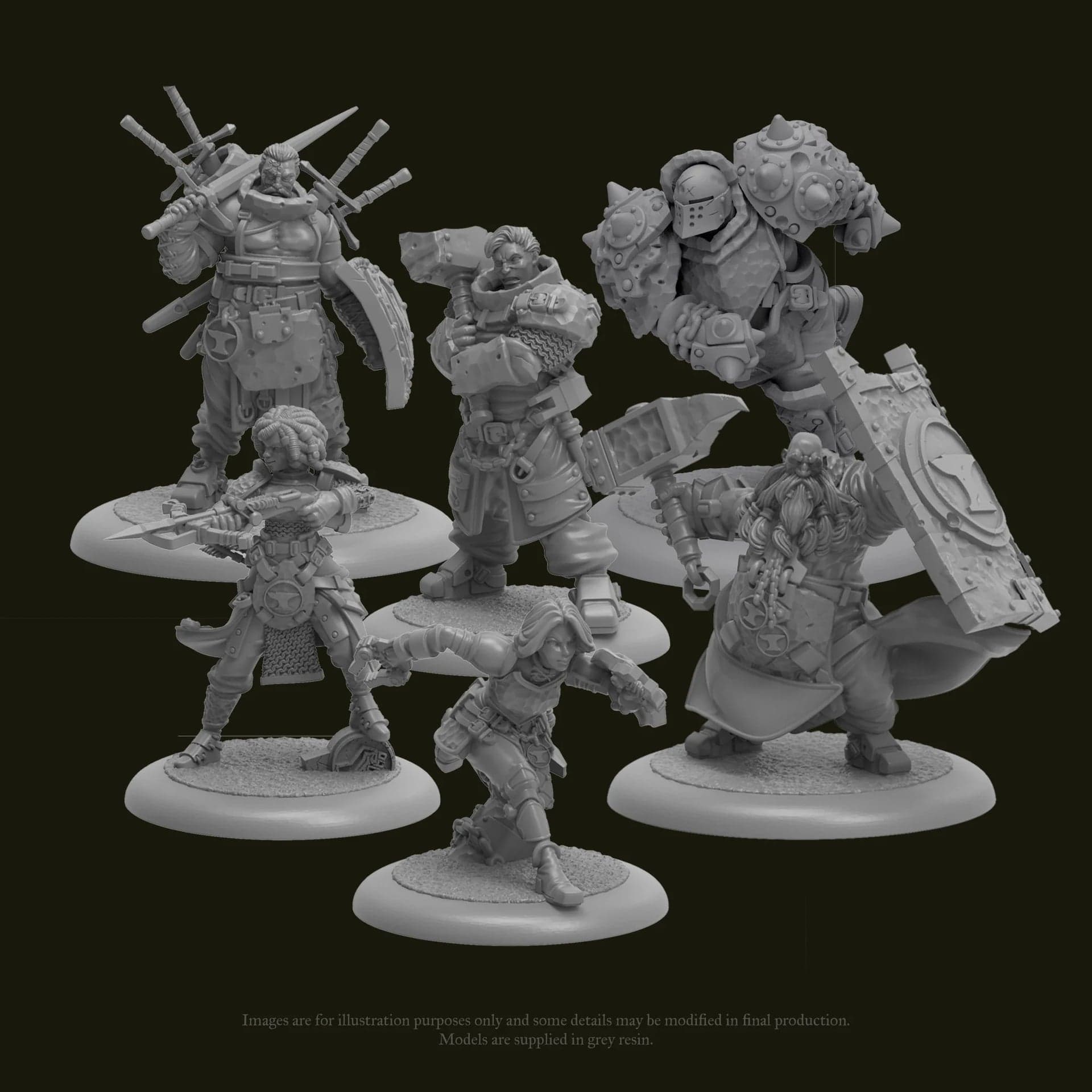 Guild Ball - The Blacksmiths: Forged from Steel