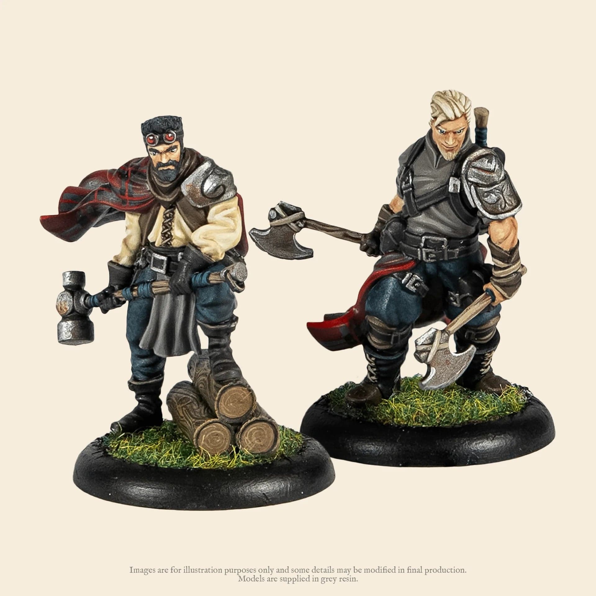 Guild Ball - Lumberjacks Flint & Mallet Crossover Pack