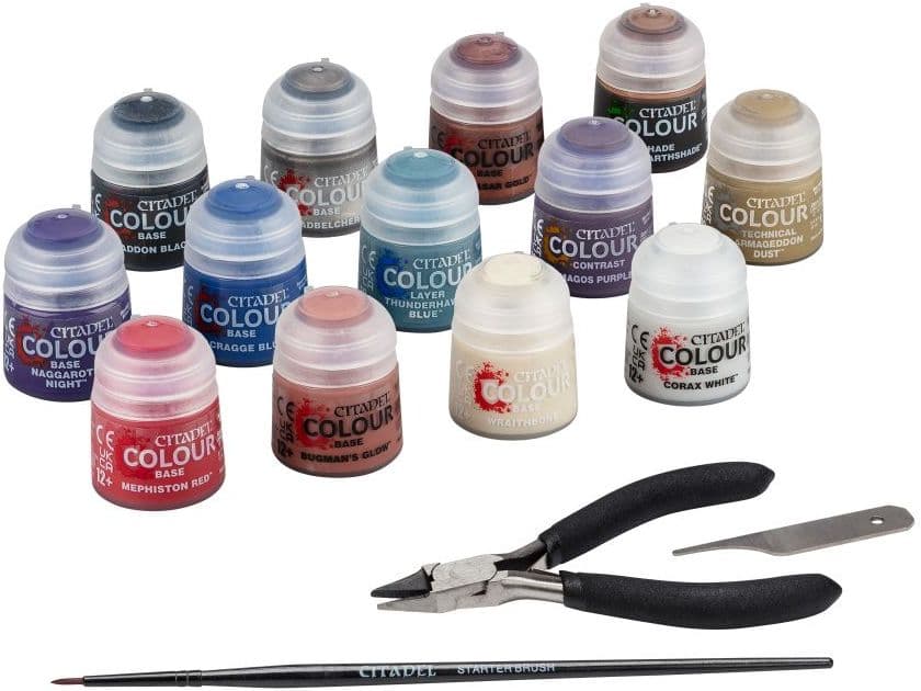 Warhammer 40,000: Paints + Tools Set - Image 1