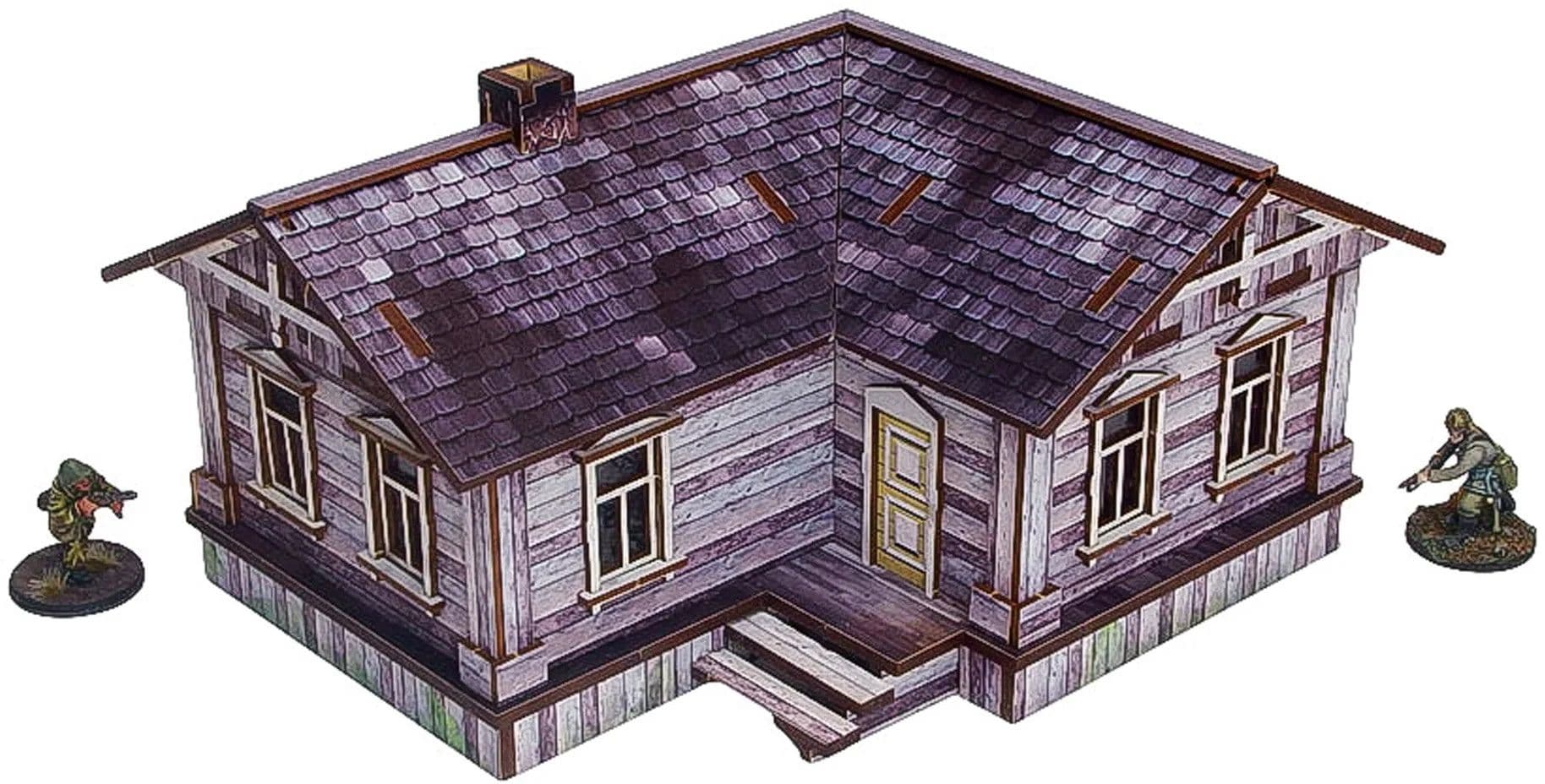 Pre-Painted WW2 Ostfront Village Iwan's House - Image 1