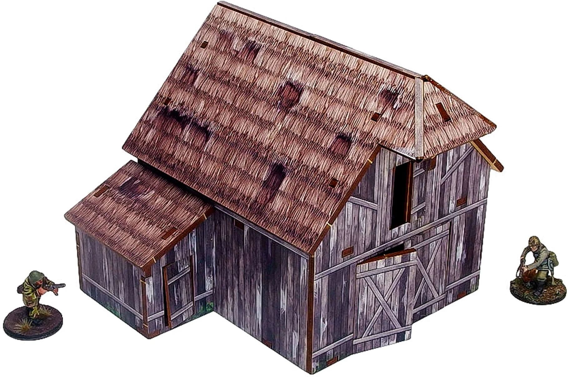 Pre-Painted WW2 Ostfront Village Barn - Image 1