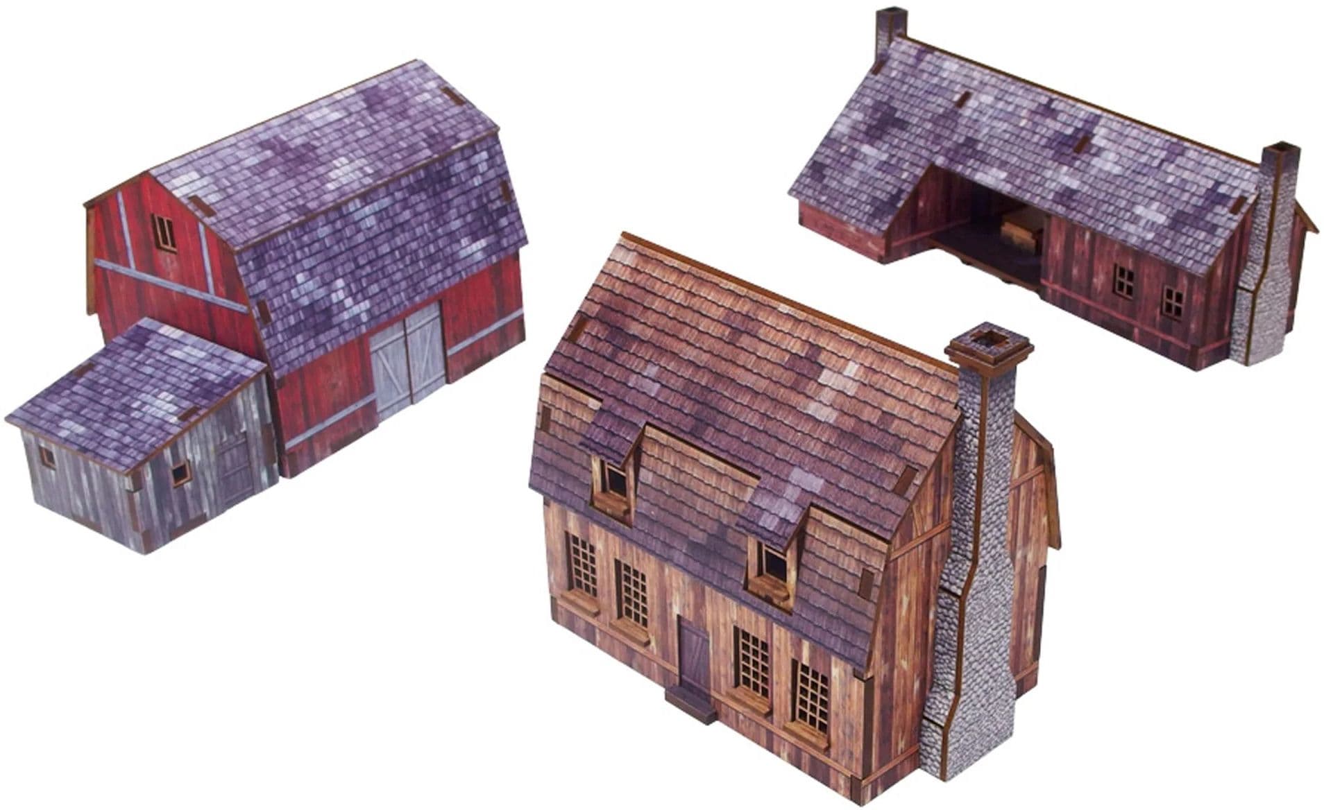 Pre-Painted American Farm (Epic Battles Scale)