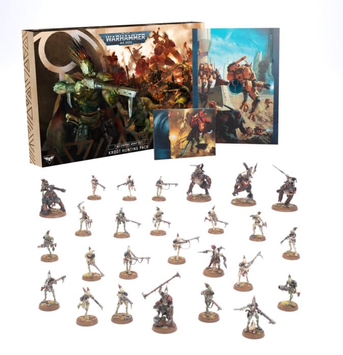 T'au Empire: Kroot Hunting Pack Army Set - Image 1