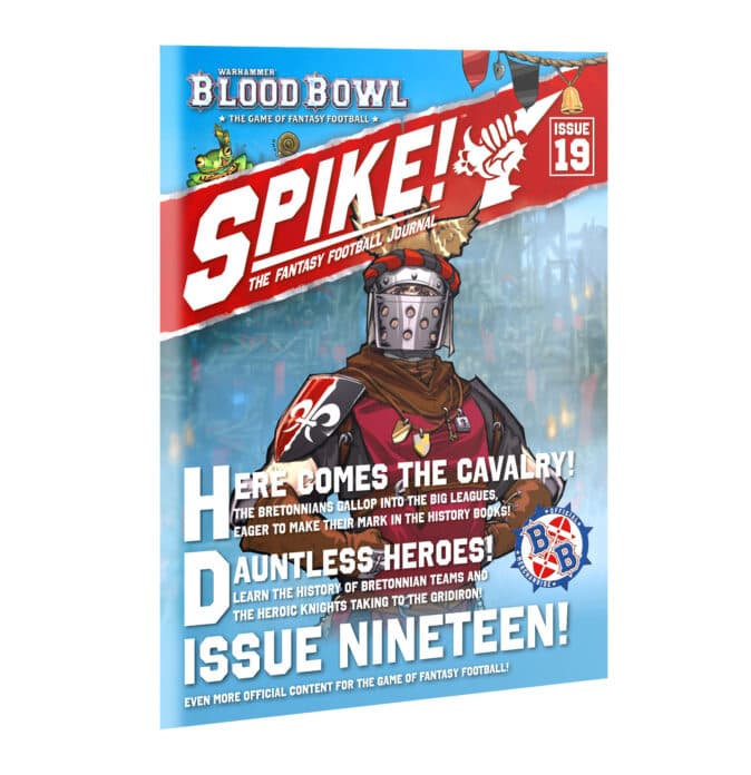 Blood Bowl Spike Issue 19 Bretonnian Brionne Barons Edition ENG