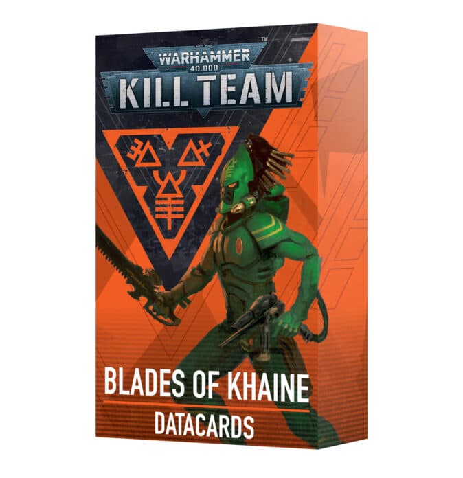 Kill Team: Blades Of Khaine Datacards - Image 1