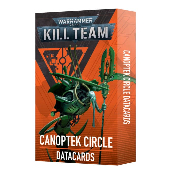 Kill Team Canoptek Circle Datacards ENG - Image 1