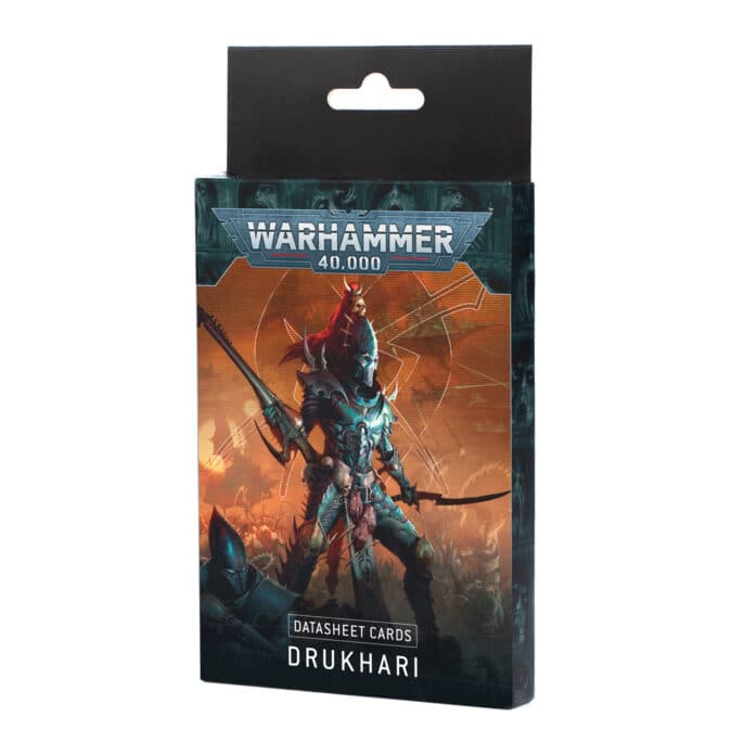 40K: Datasheet Cards: Drukhari FRE