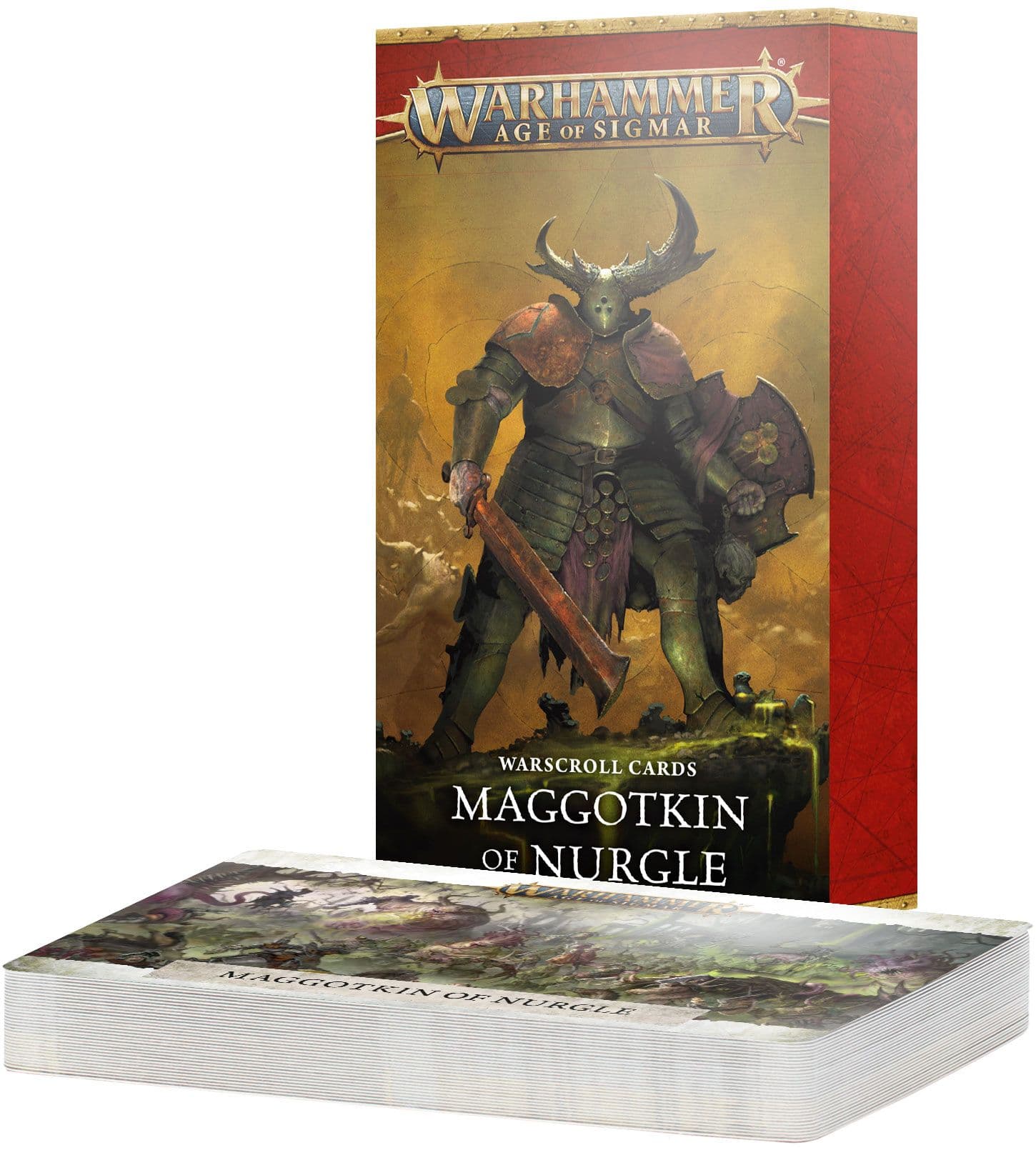 Warscroll Cards Maggotkin of Nurgle FRE