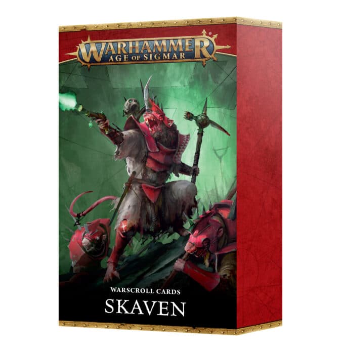 Age of Sigmar Skaven Warscroll Cards - Image 1