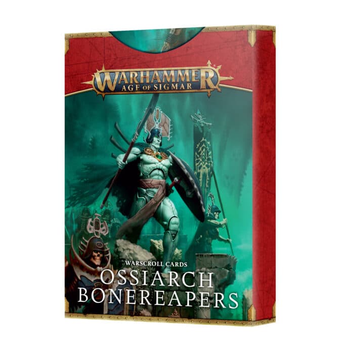 Ossiarch Bonereapers Warscrolls Cards ENG