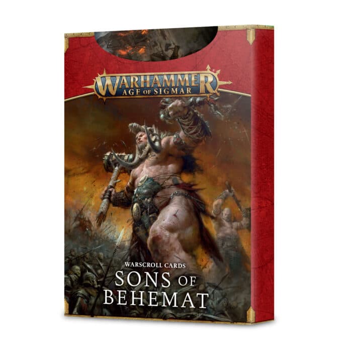 Warscroll Cards: Sons of Behemat - Image 1