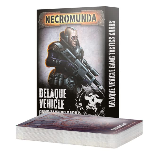Necromunda: Delaque Vehicle Gang Tactics Cards - Image 1