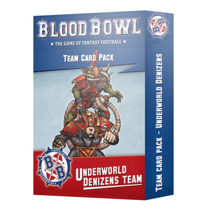 Bllod Bowl: Underworld Denizens Team Card Pack - Image 1