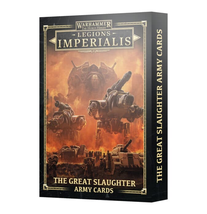 Legions Imperialis: Great Slaughter Army Cards - Image 1
