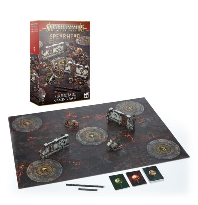 Spearhead Fire and Jade Gaming Pack - Image 1