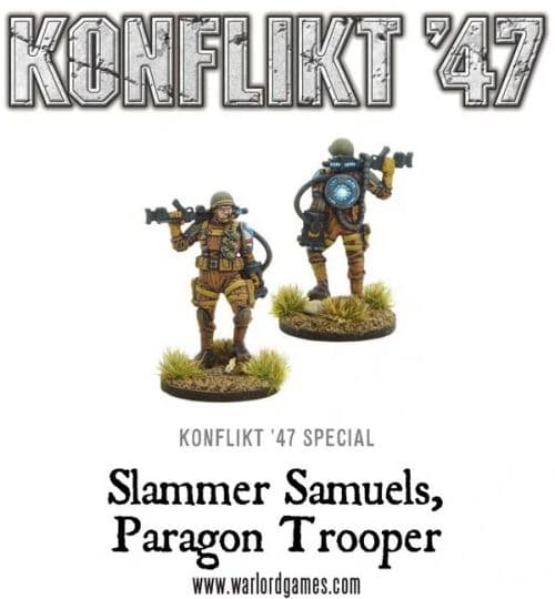 'SLAMMER' SAMUELS United States Paragon Trooper - Medals Reward