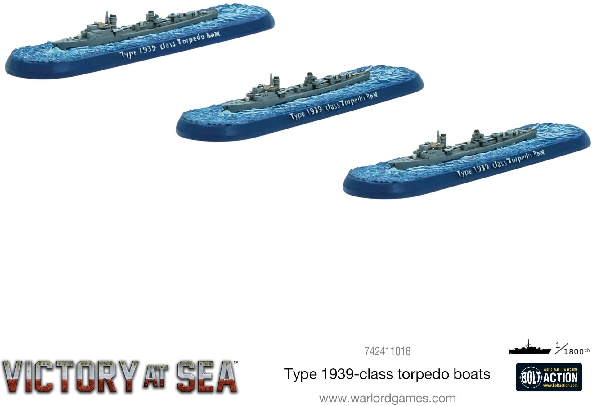 Victory at Sea - Type 1939-class torpedo boats - Image 1