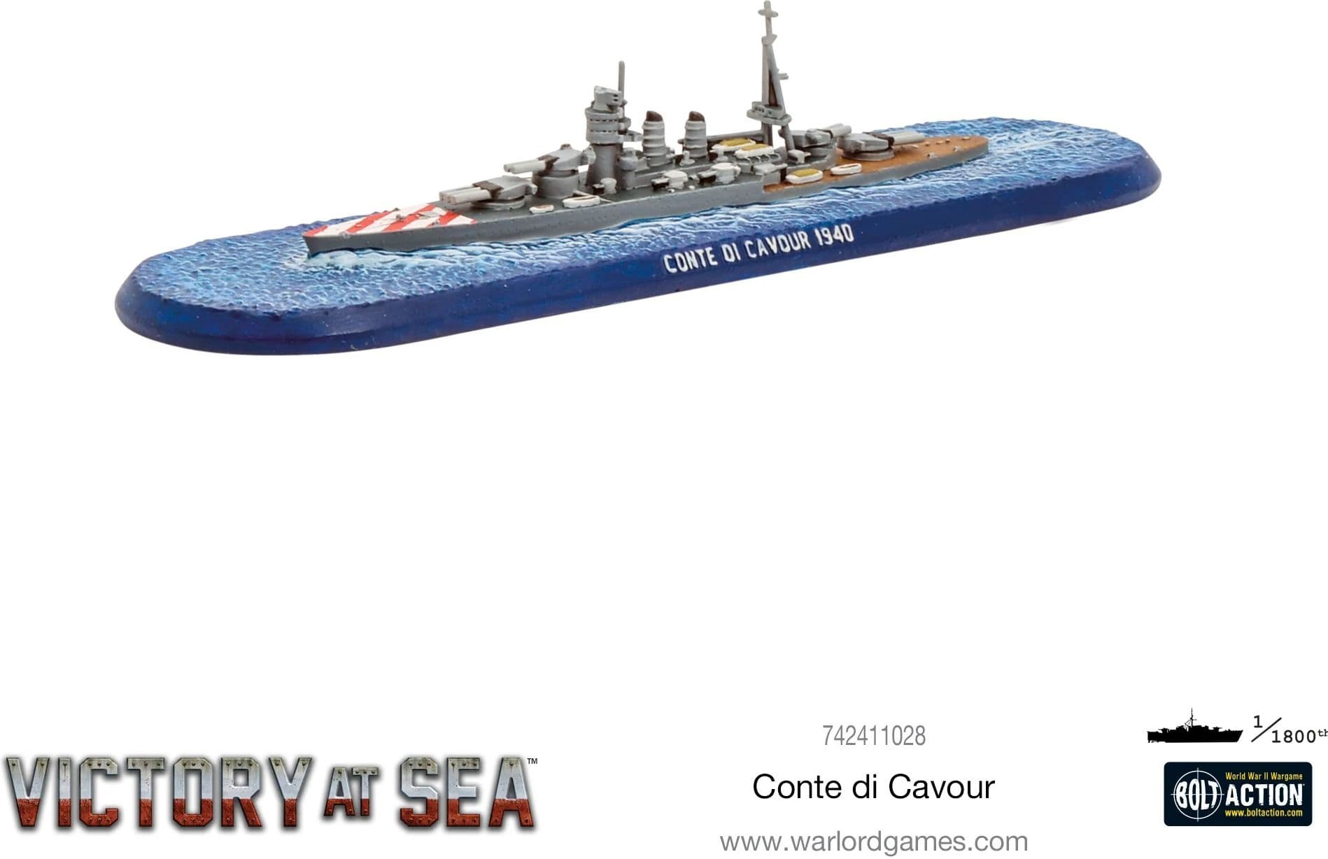 Victory at Sea - Conti di Cavour - Image 1