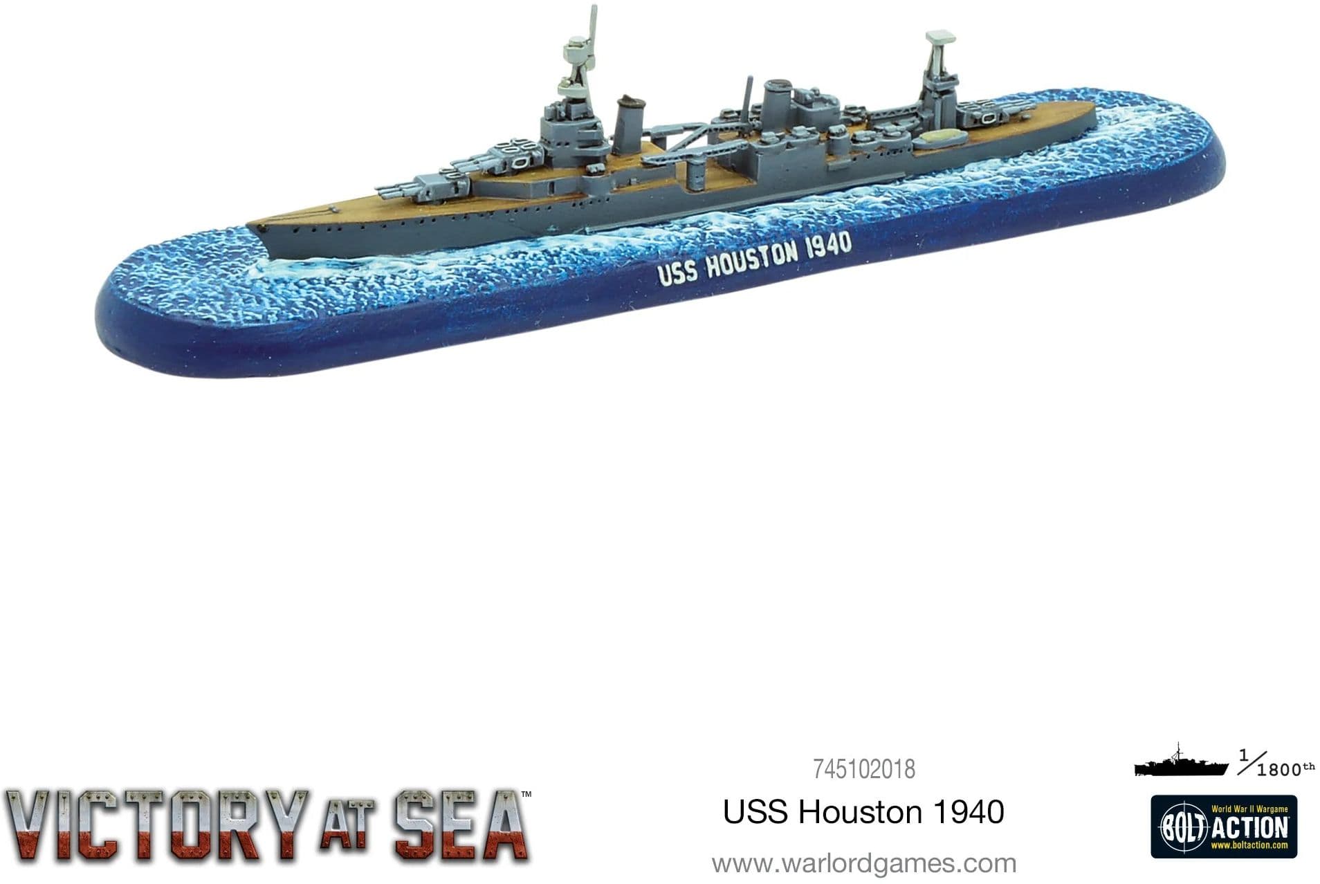 Victory at Sea - USS Houston - Image 1