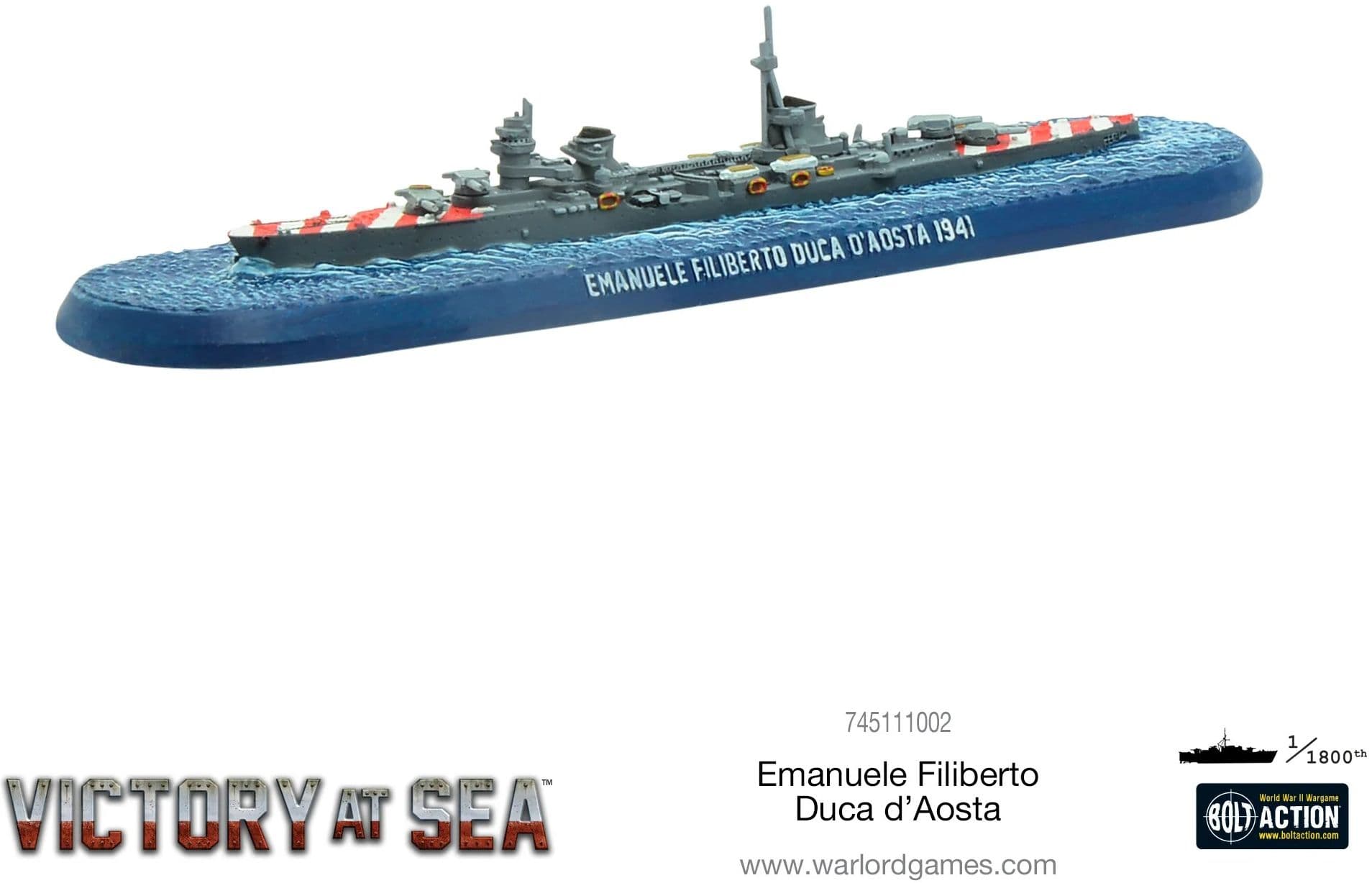 Victory at Sea - Emanuele Filiberto Duca d'Aosta - Image 1