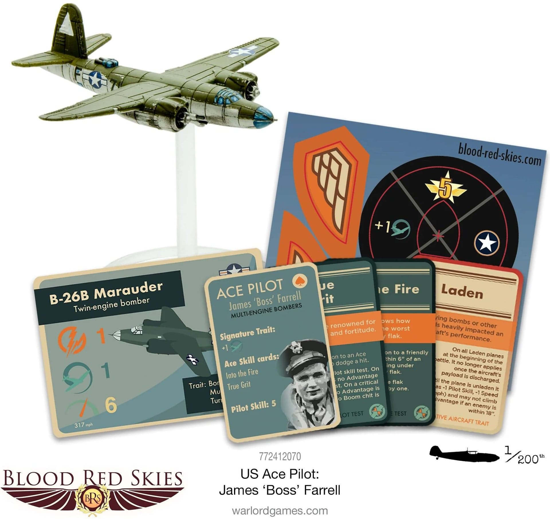 Blood Red Skies US Ace Pilot James Farrell - Image 1