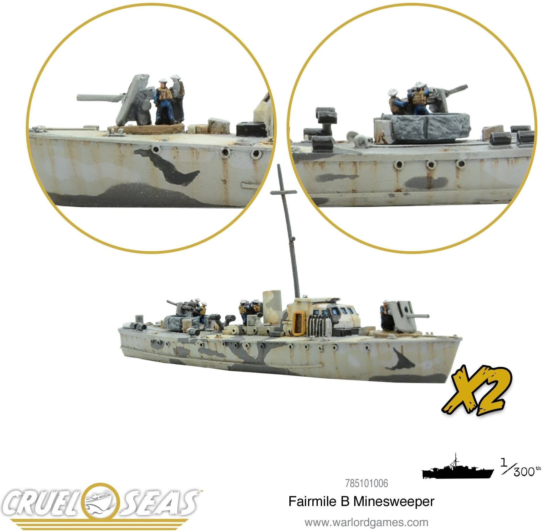 Cruel Seas: Fairmile B Minesweeper - Image 1