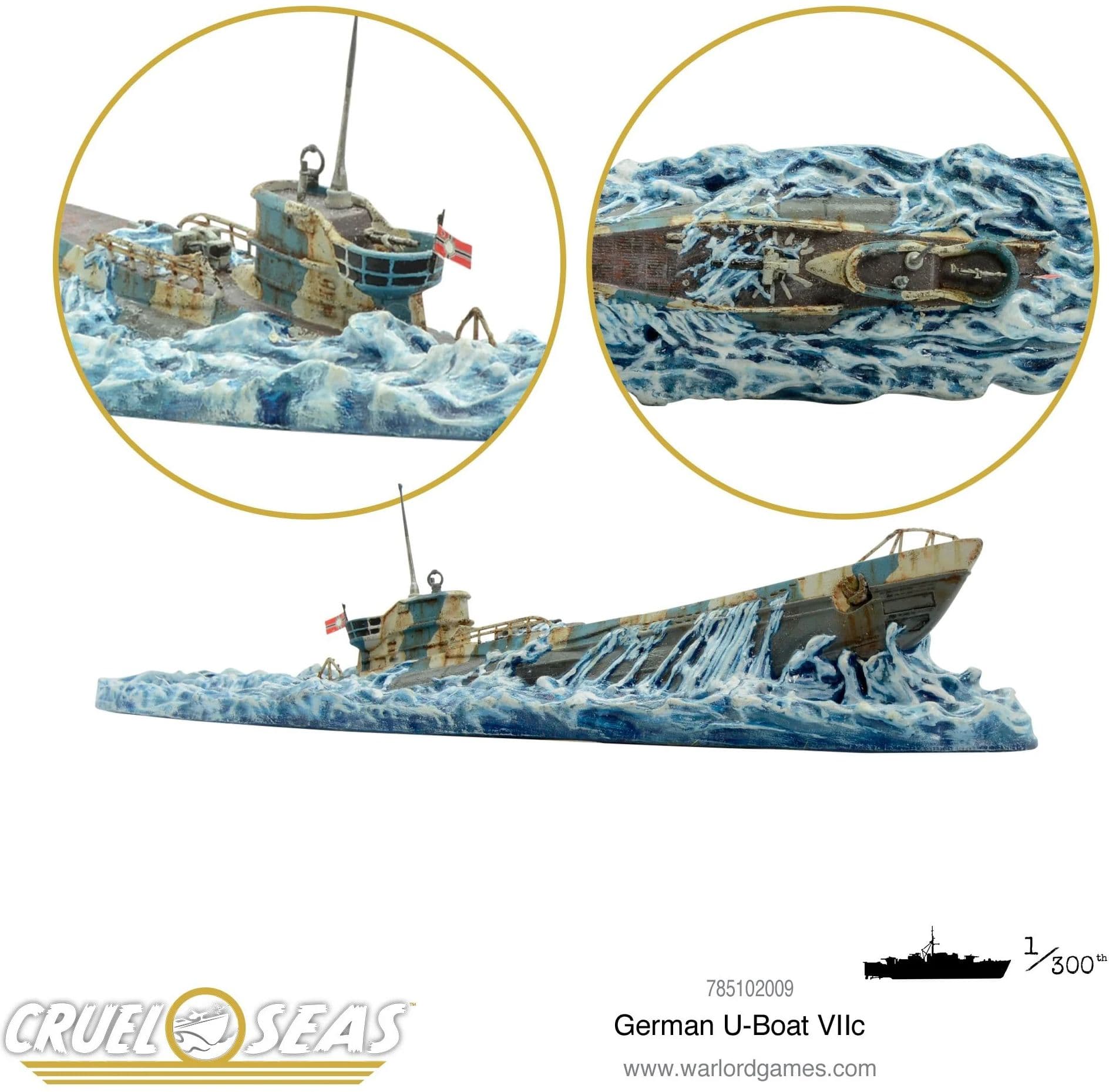 Cruel Seas: German U-Boat VIIc - Image 1