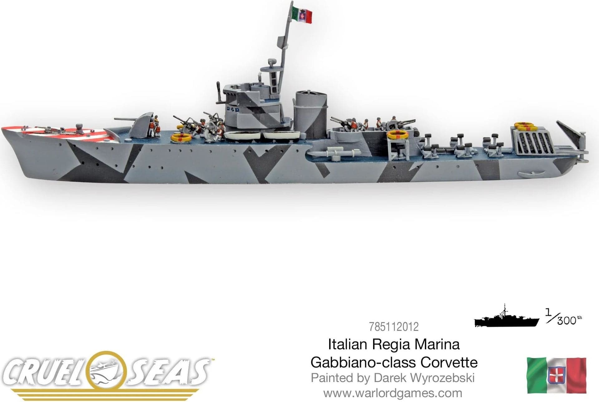 Italian Gabbiano-class Corvette - Image 1