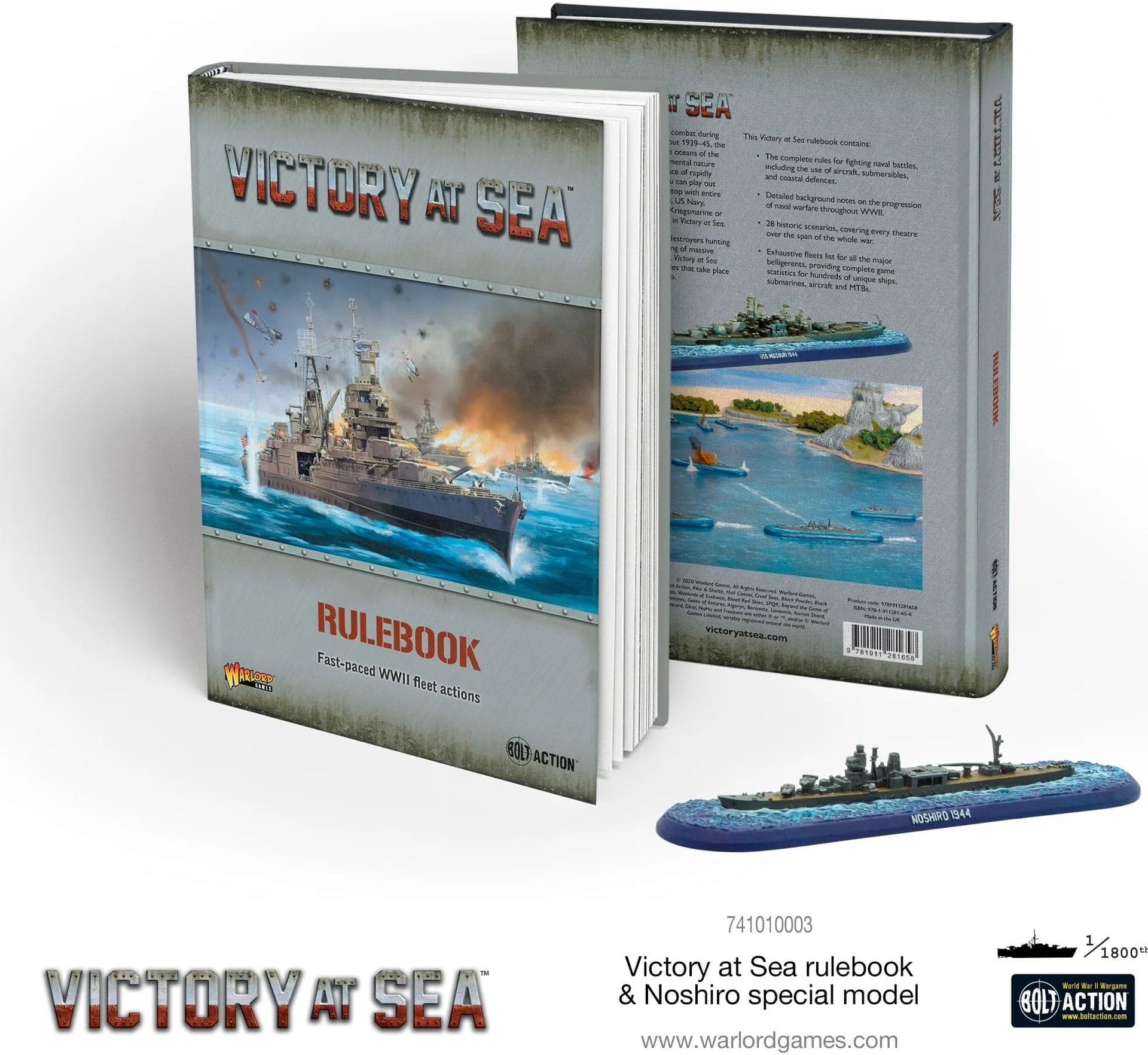 Victory at Sea hardback book - Image 1