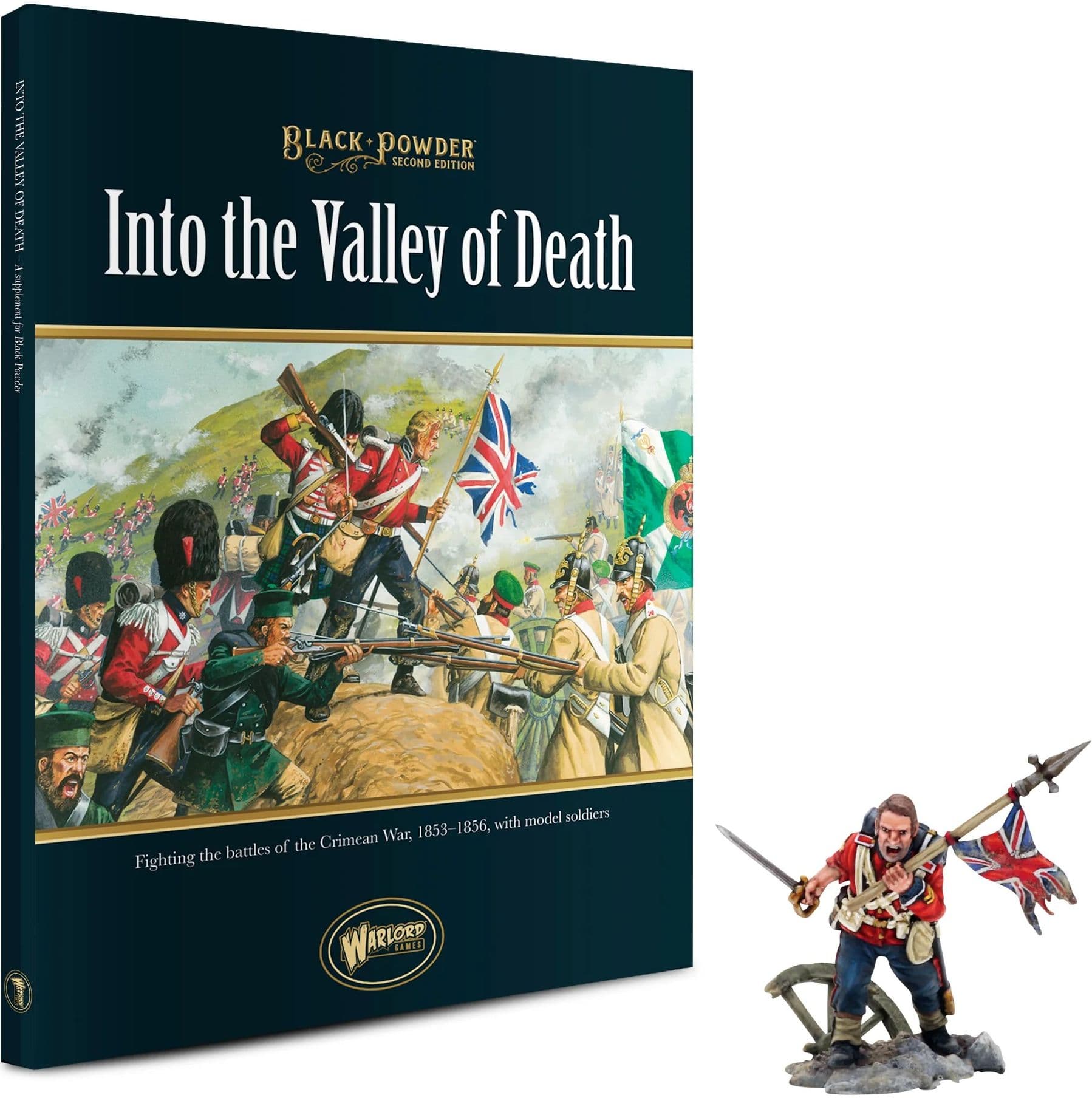 Into the Valley of Death (The Crimean War) Black Powder supplement with 'The Trooper' special miniature