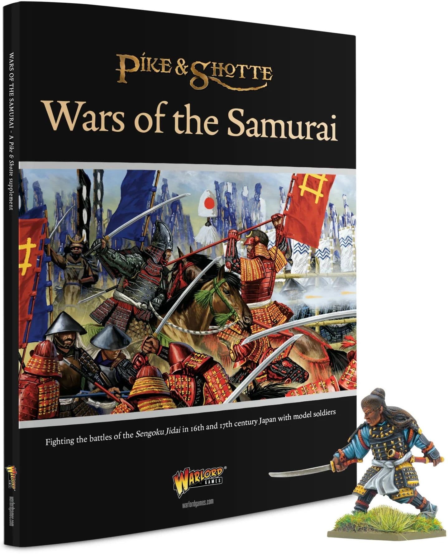 Wars of the Samurai - Pike & Shotte Supplement with Yasuke, the Black Samurai special miniature - Image 1