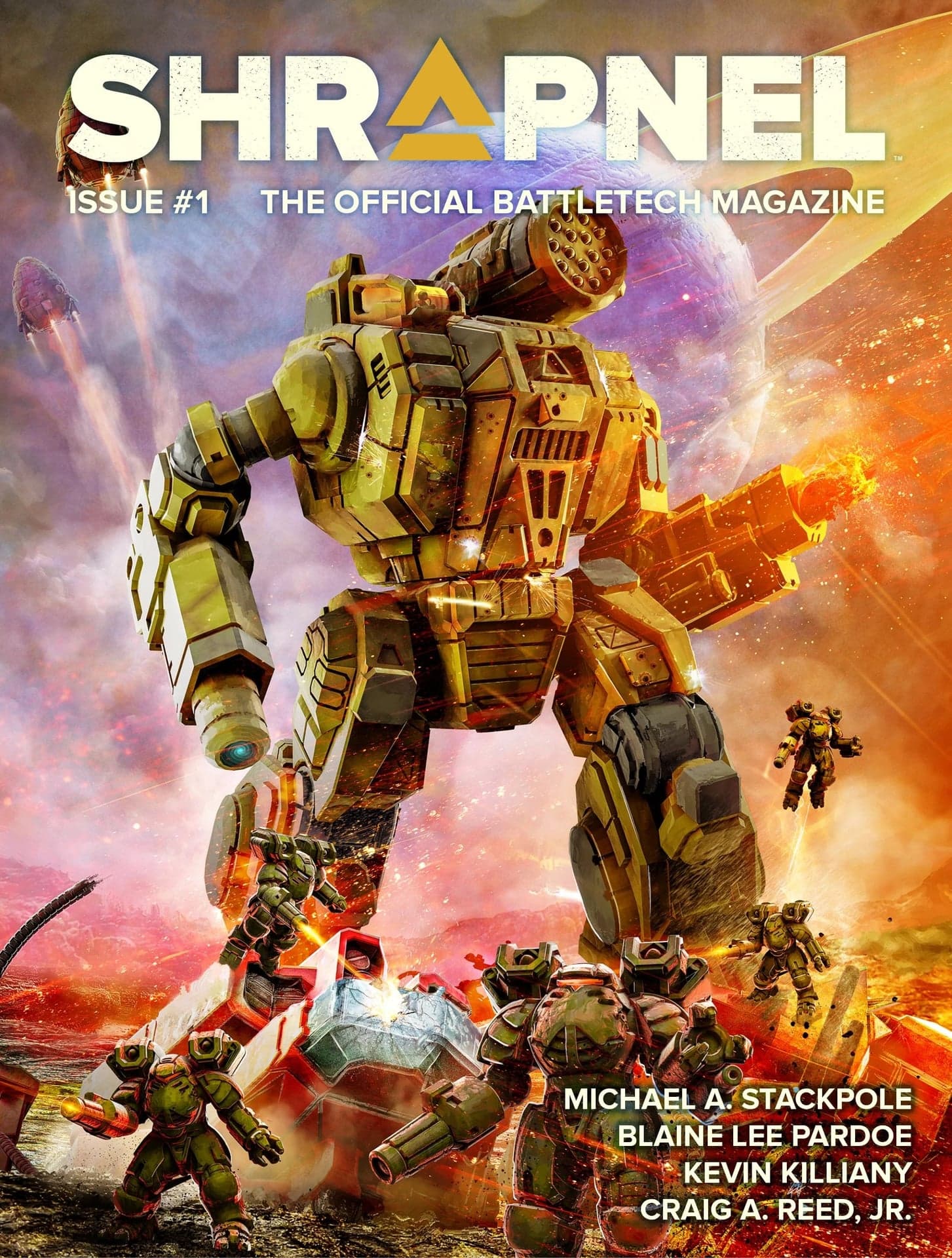 BattleTech: Shrapnel, Issue #1 (The Official BattleTech Magazine) - Image 1