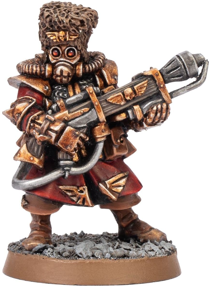 Vostroyan Guardsman with Flamer - Image 1