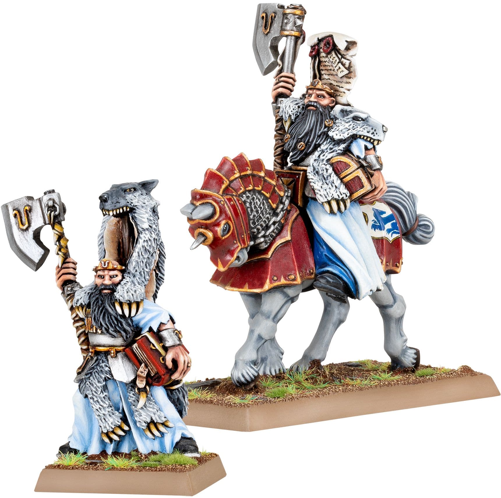 Warrior Priests of Ulric on Foot & Mounted - Image 1