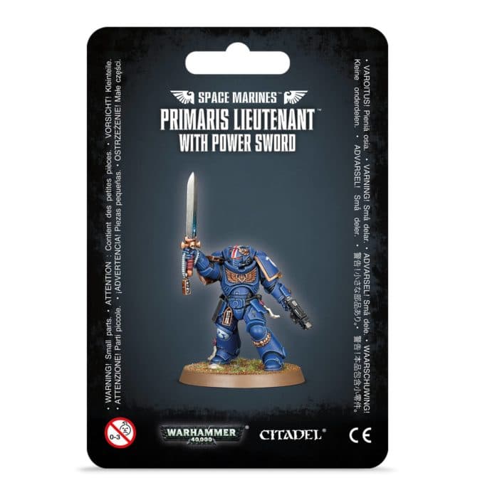 Space Marines Primaris Lieutenant with Power Sword - Image 1