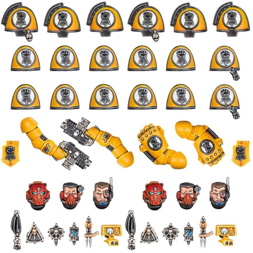 Imperial Fists Primaris Upgrades and Transfers
