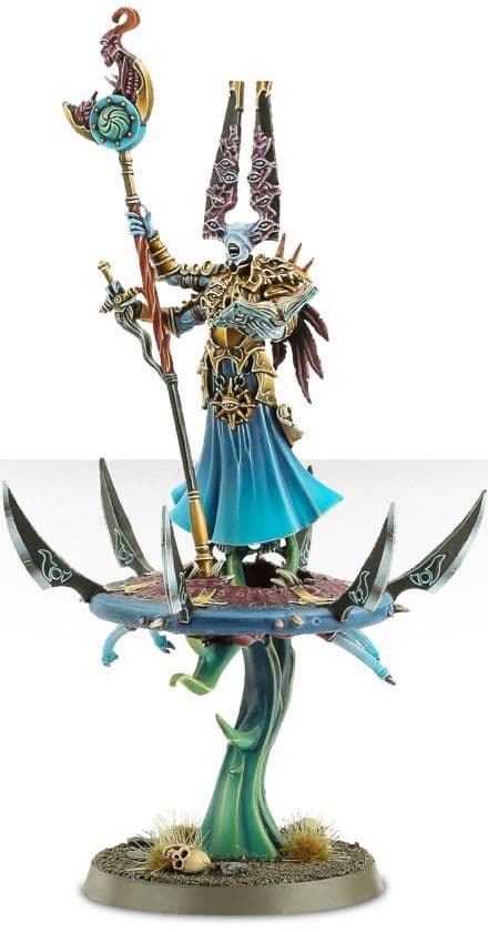 Gaunt Summoner on Disc of Tzeentch