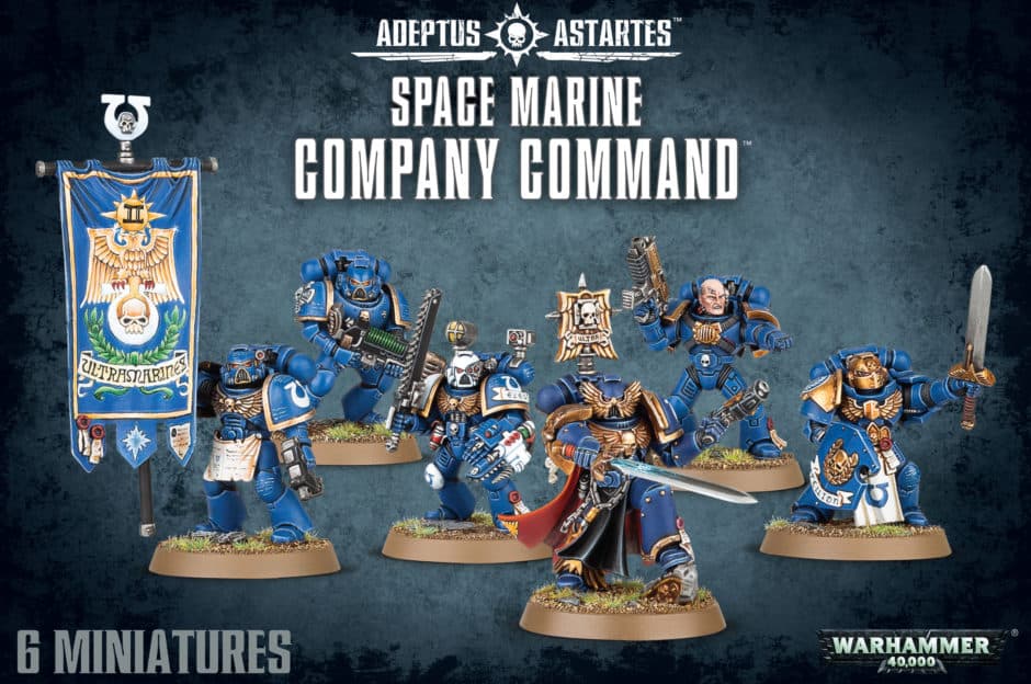 Space Marine Company Command
