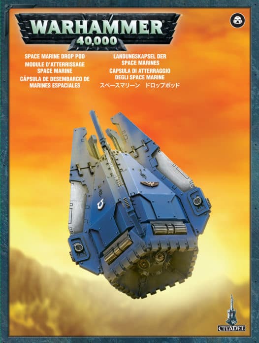 Space Marine Drop Pod - Image 1