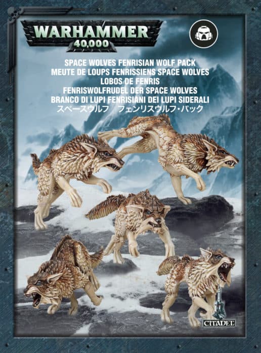 Space Wolves Fenrision Wolf Pack - Image 1