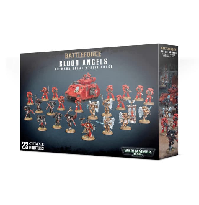 Blood Angels: Crimson Spear Strike Force BattleforceeForceBox